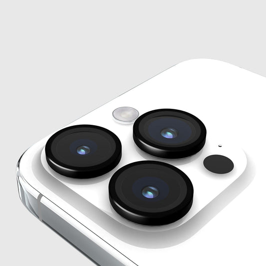Camera Lens Protector Black - iPhone 15 Pro / 15 Pro Max