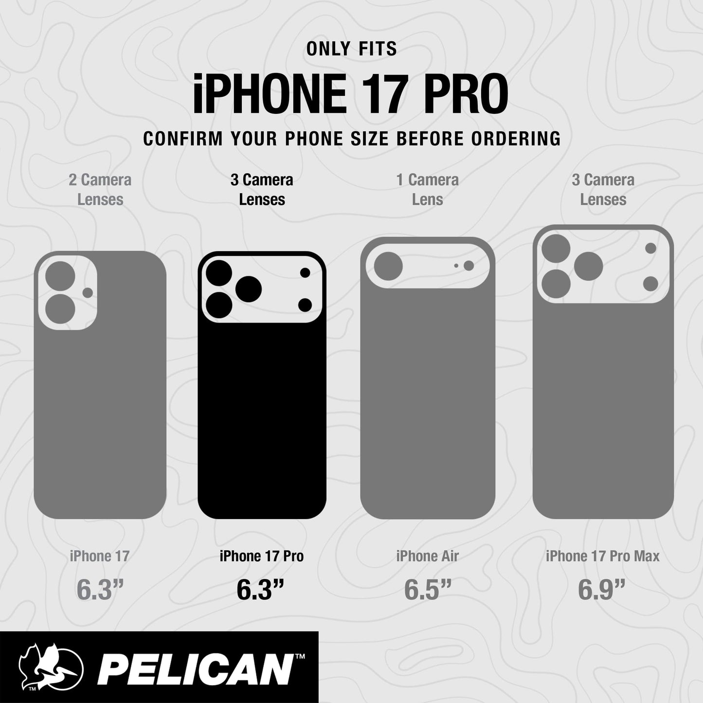 Pelican Protector Black MagSafe - iPhone 17 Pro