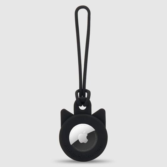 kate spade new york Black Cat AirTag Keychain Case
