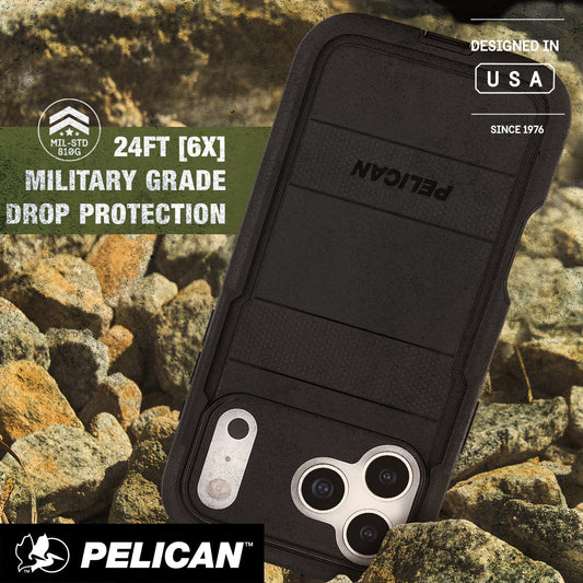 Pelican Voyager Black MagSafe - iPhone 17 Pro Max