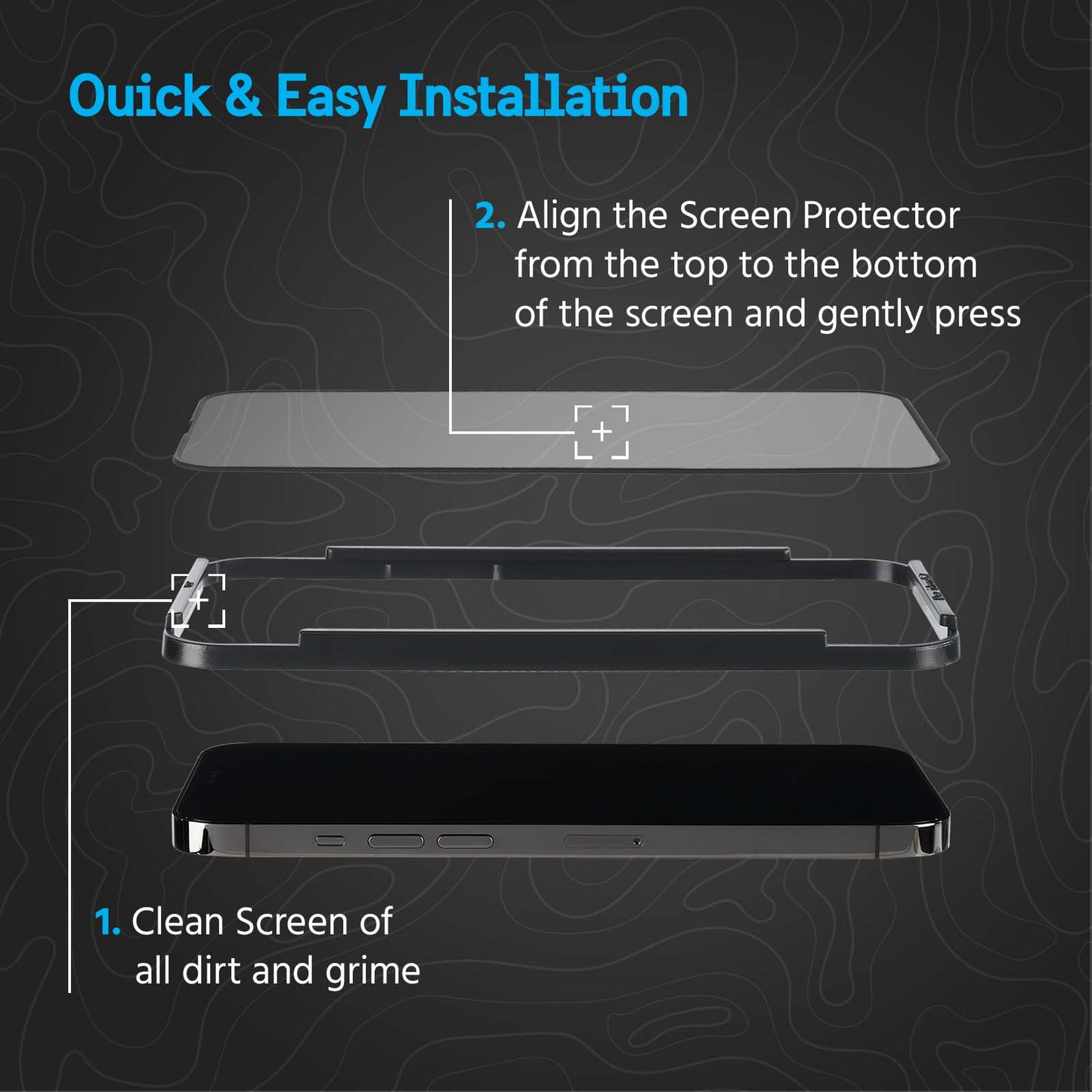 Pelican Ultra Glass Screen Protector - iPhone 14 Plus