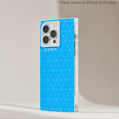Icebox Facet Blue Gold (MagSafe) - iPhone 14