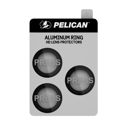 Pelican Camera Lens Protector (Black) - iPhone 14 Pro / 14 Pro Max