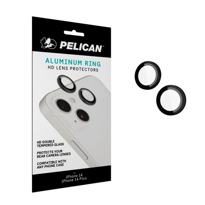 Pelican Camera Lens Protector (Black) - iPhone 14 / 14 Plus