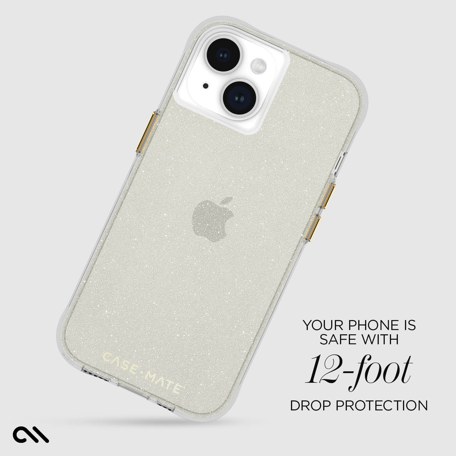 Sheer Crystal Gold - iPhone 15 Plus