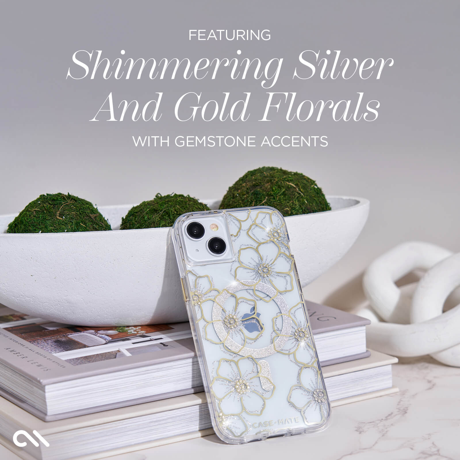 Floral Gems MagSafe - iPhone 15 Plus