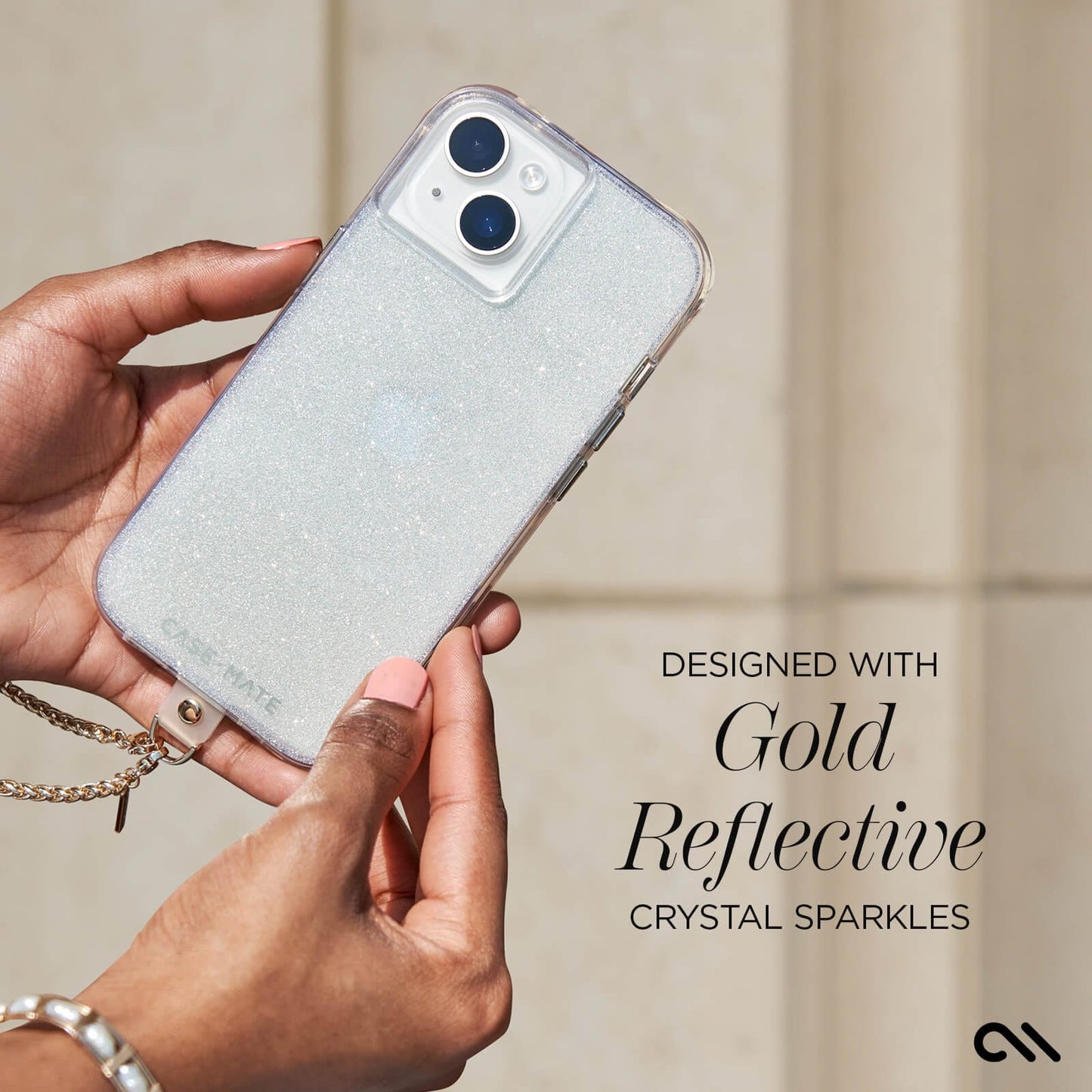Sheer Crystal Gold - iPhone 15 / 14 / 13