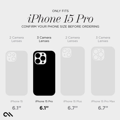 Glass Screen Protector - iPhone 15 Pro