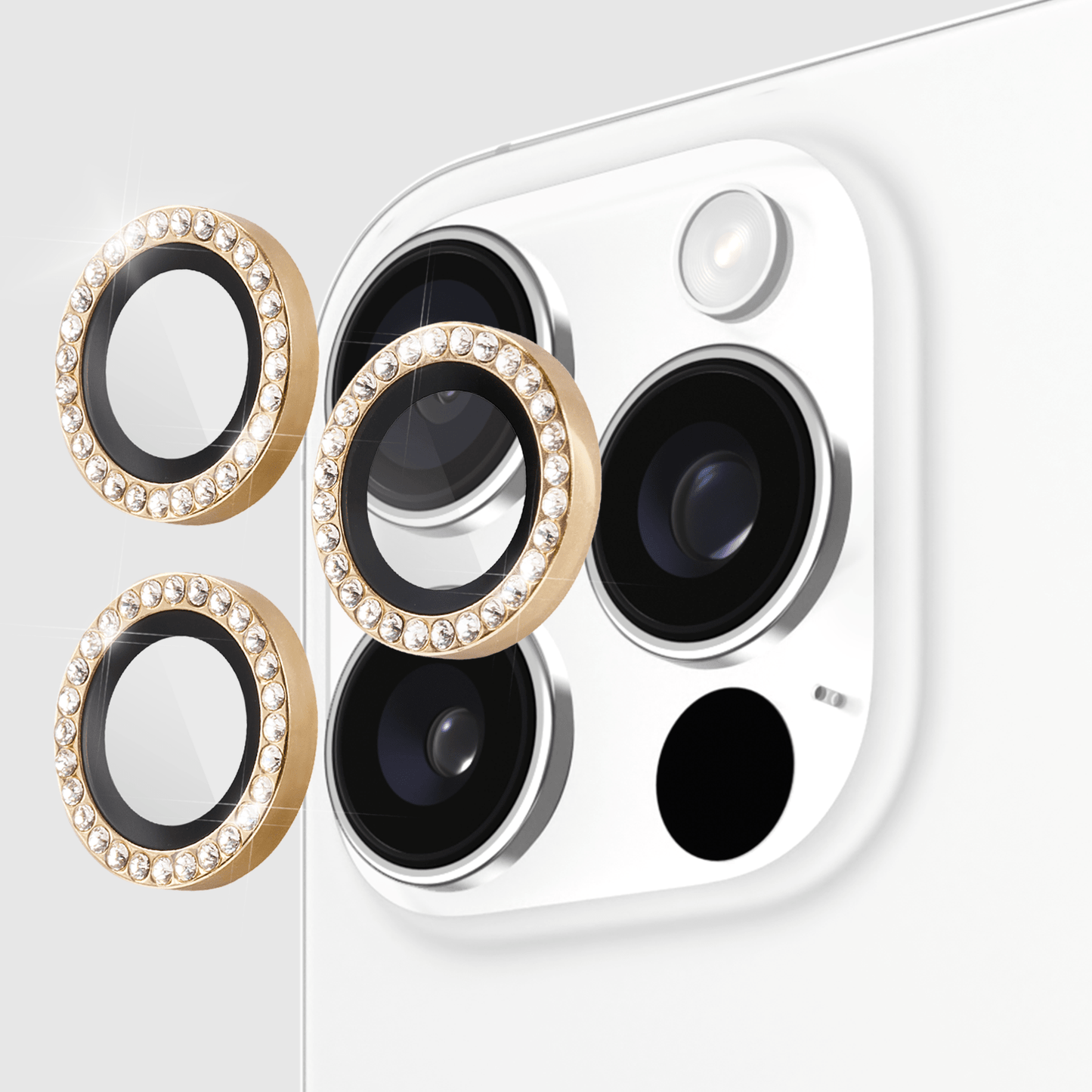 kate spade new york Camera Lens Protector Set in Stone - iPhone 16 Pro / 16 Pro Max