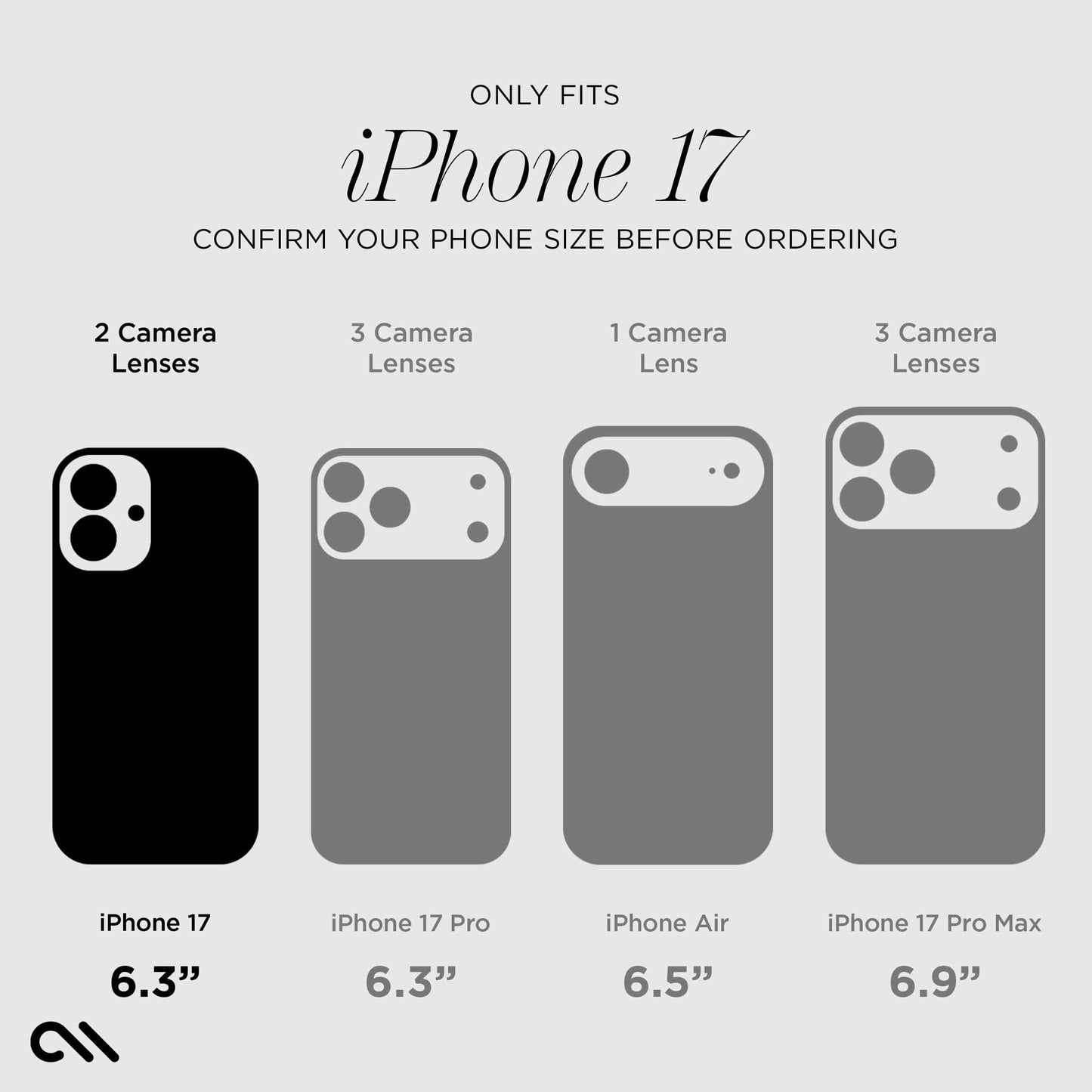 Easy Apply Glass Screen Protector 3 Pack - iPhone 17