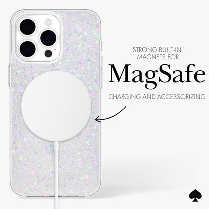 kate spade new york Chunky Glitter MagSafe - iPhone 15 Pro Max