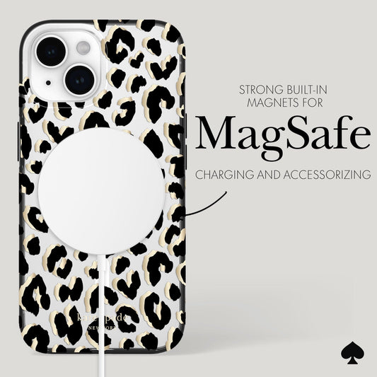 kate spade new york City Leopard MagSafe - iPhone 15 / 14 / 13