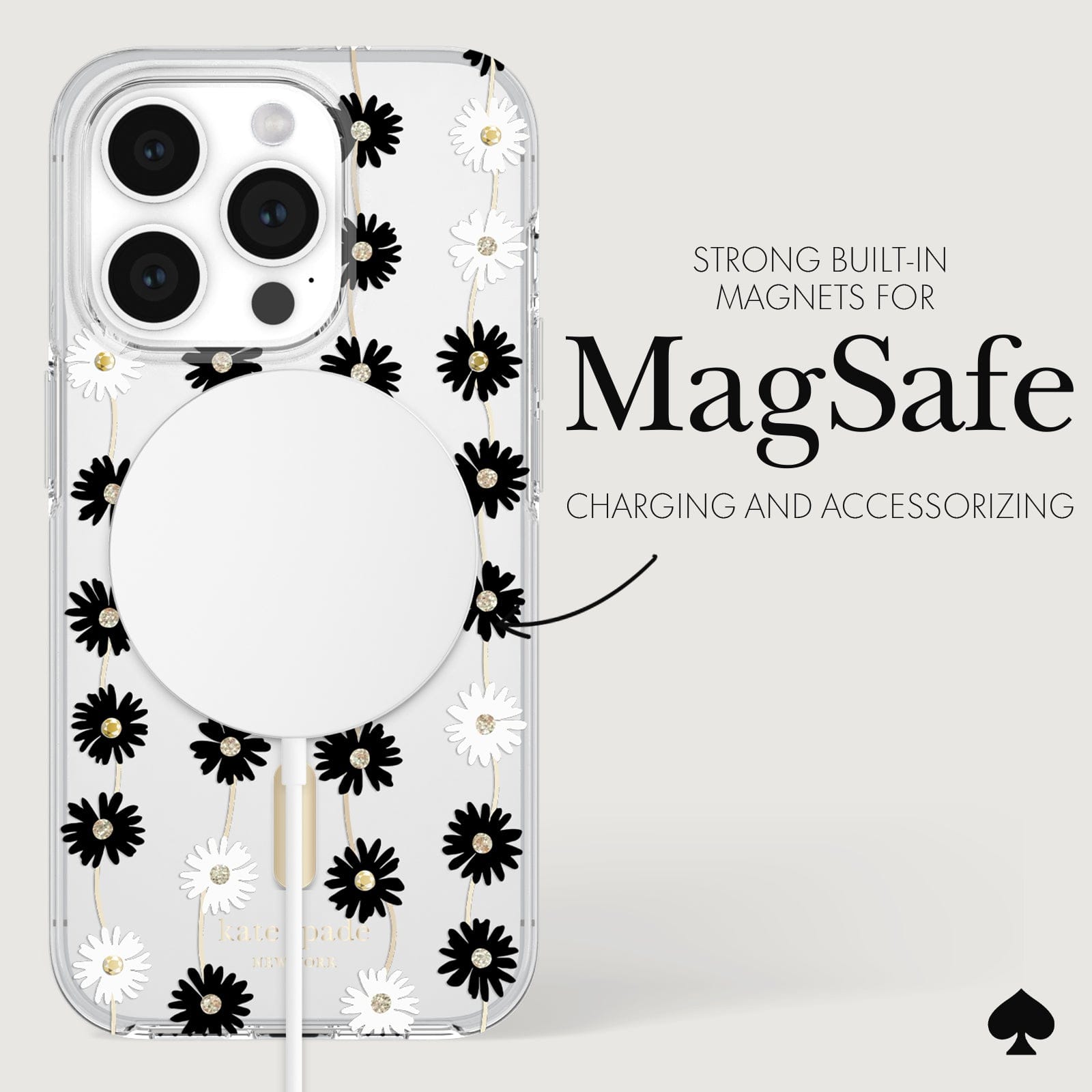 kate spade new york Daisy Chain MagSafe - iPhone 15 Pro