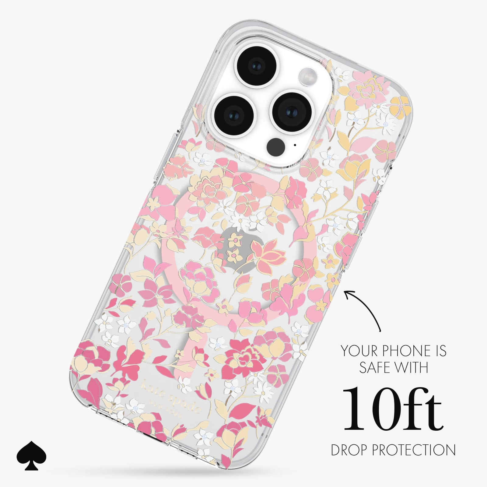 kate spade new york Flowerbed MagSafe - iPhone 15 Pro