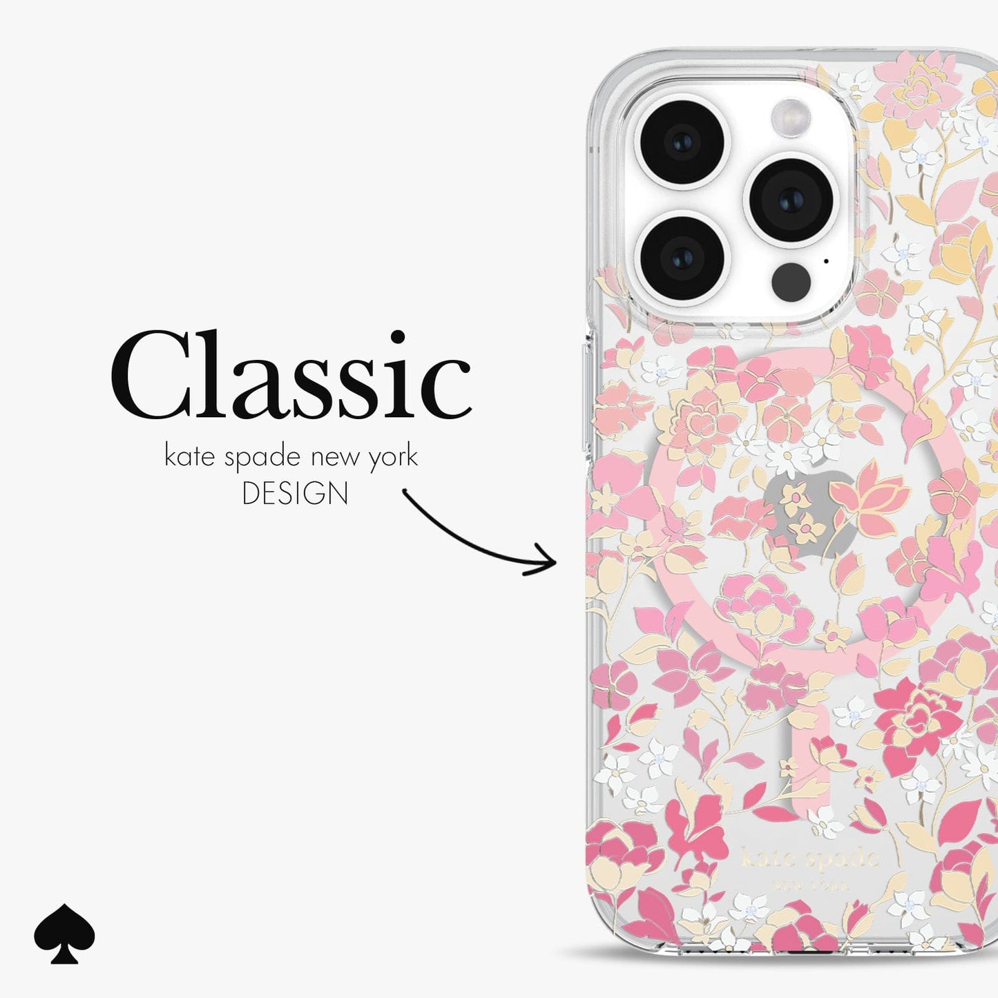 kate spade new york Flowerbed MagSafe - iPhone 15 Pro