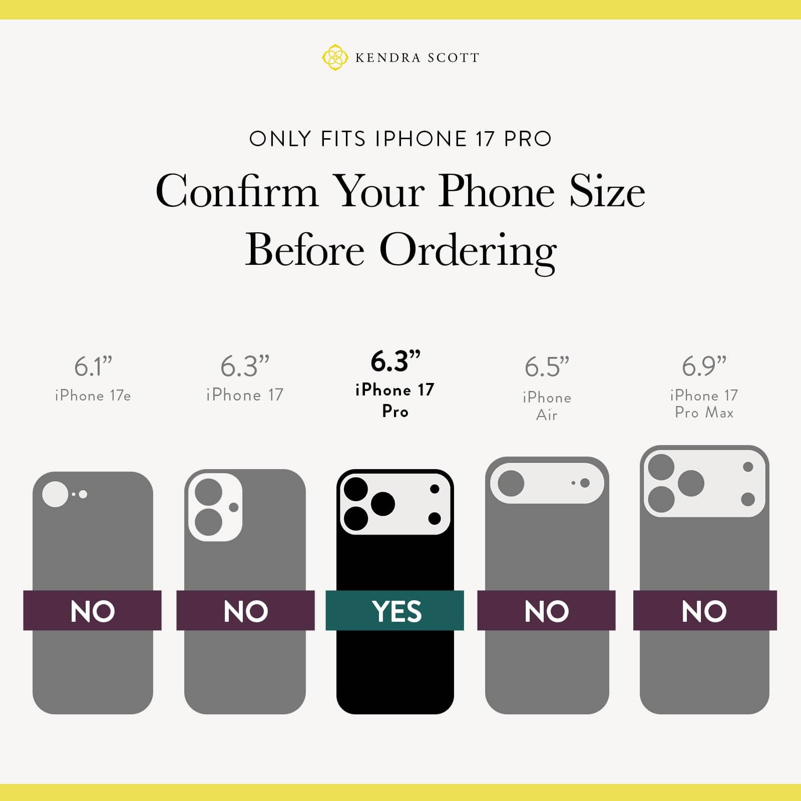 Kendra Scott Raspberry Pearl MagSafe - iPhone 17 Pro