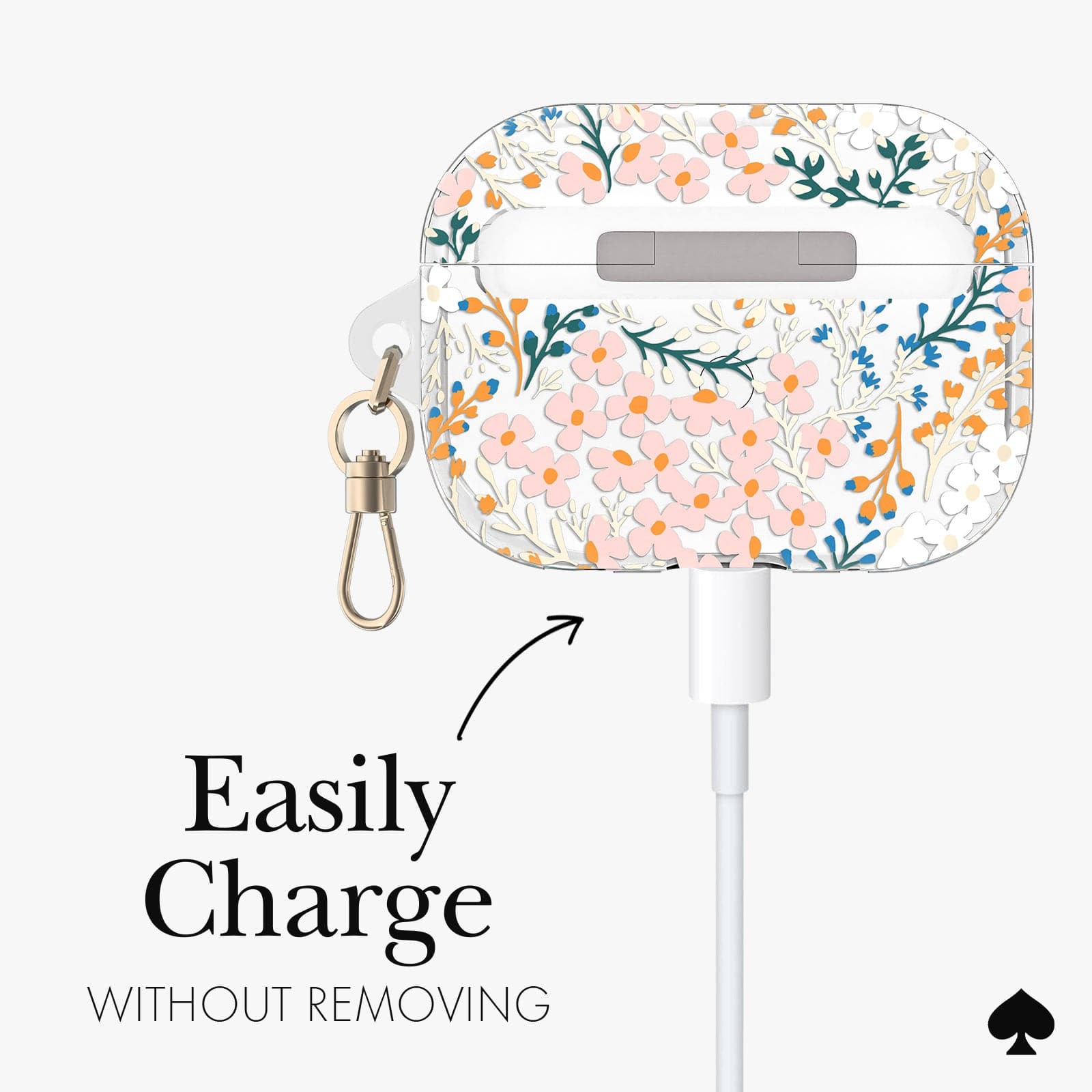 kate spade new york Multi Floral Rose - AirPods Pro 1 & 2