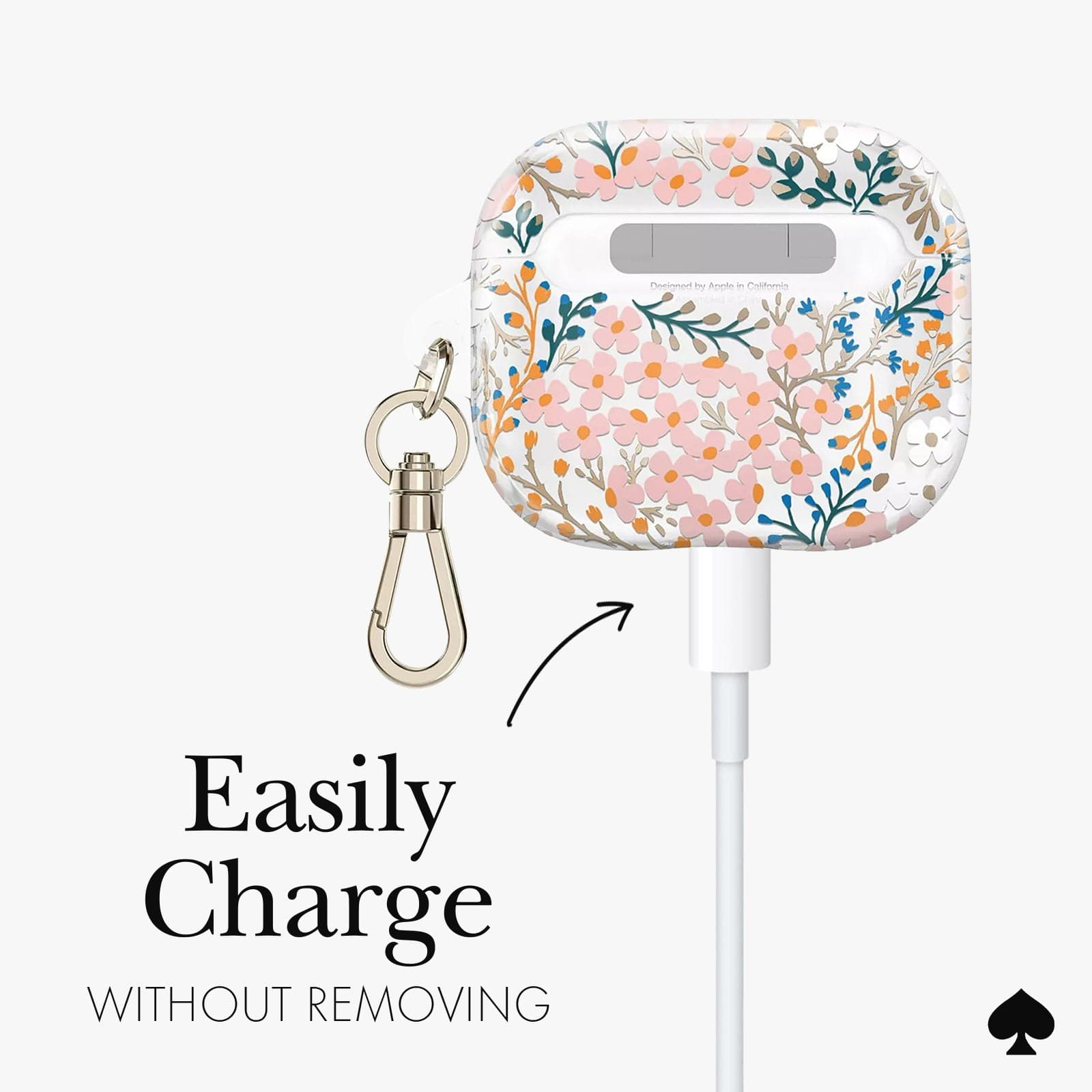 kate spade new york Multi Floral Rose - AirPods 3rd Gen