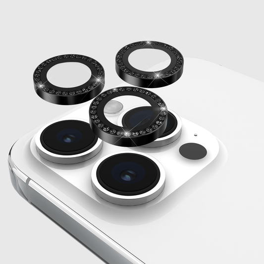 kate spade new york Camera Lens Protector Set in Stone Nightfall - iPhone 15 Pro / Pro Max