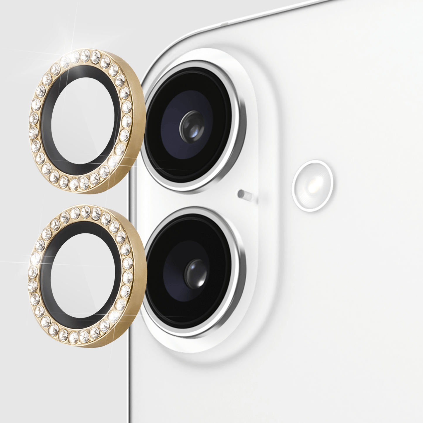 kate spade new york Camera Lens Protector Set in Stone - iPhone 16 / 16 Plus