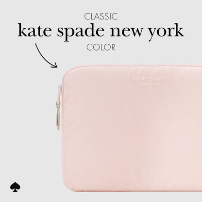 kate spade new york Chalk Pink Puffer Sleeve - Laptop Sleeve 14"