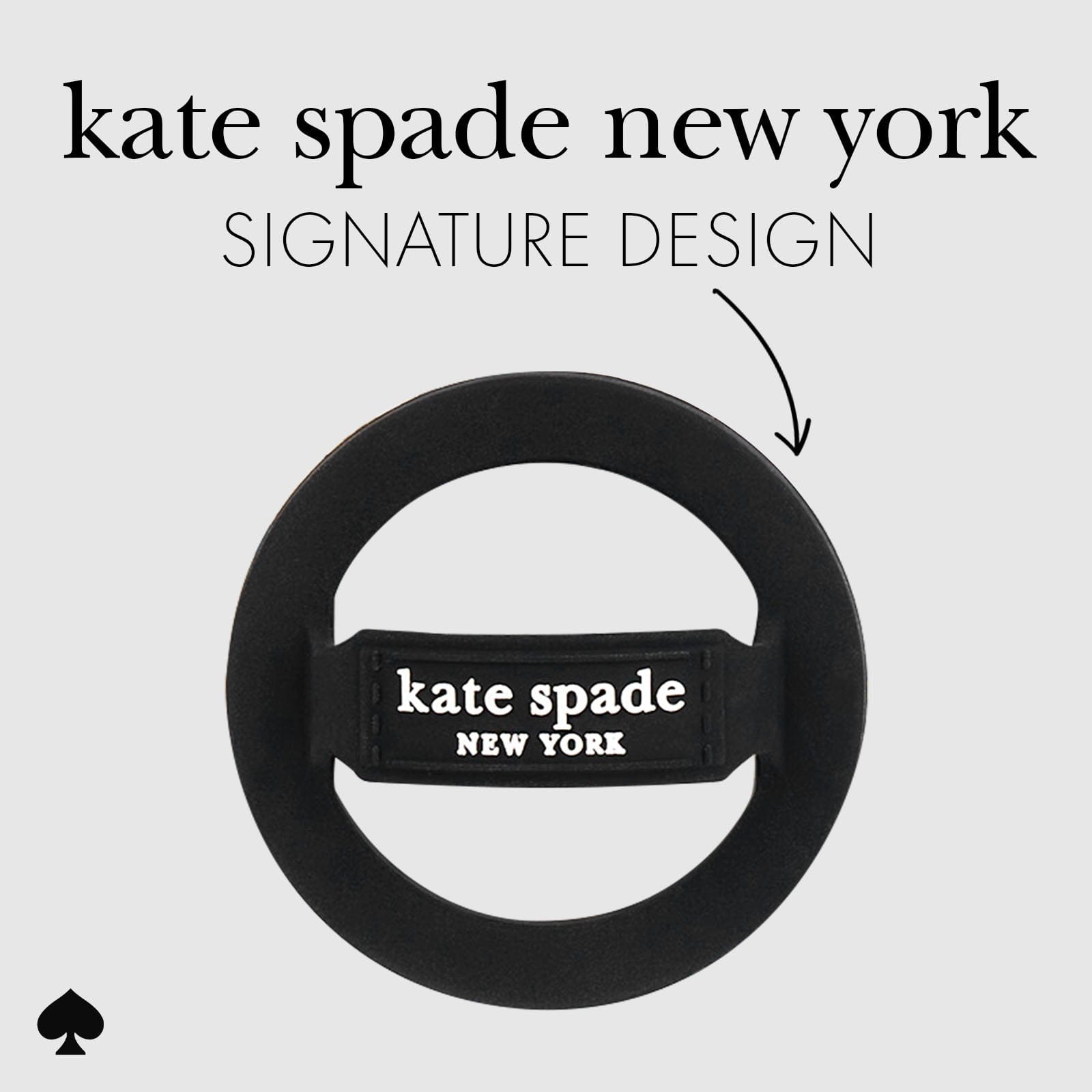 kate spade new york Black MagSafe Loop Grip
