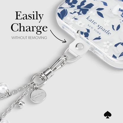 kate spade new york Dazzling Pearl Phone Charm