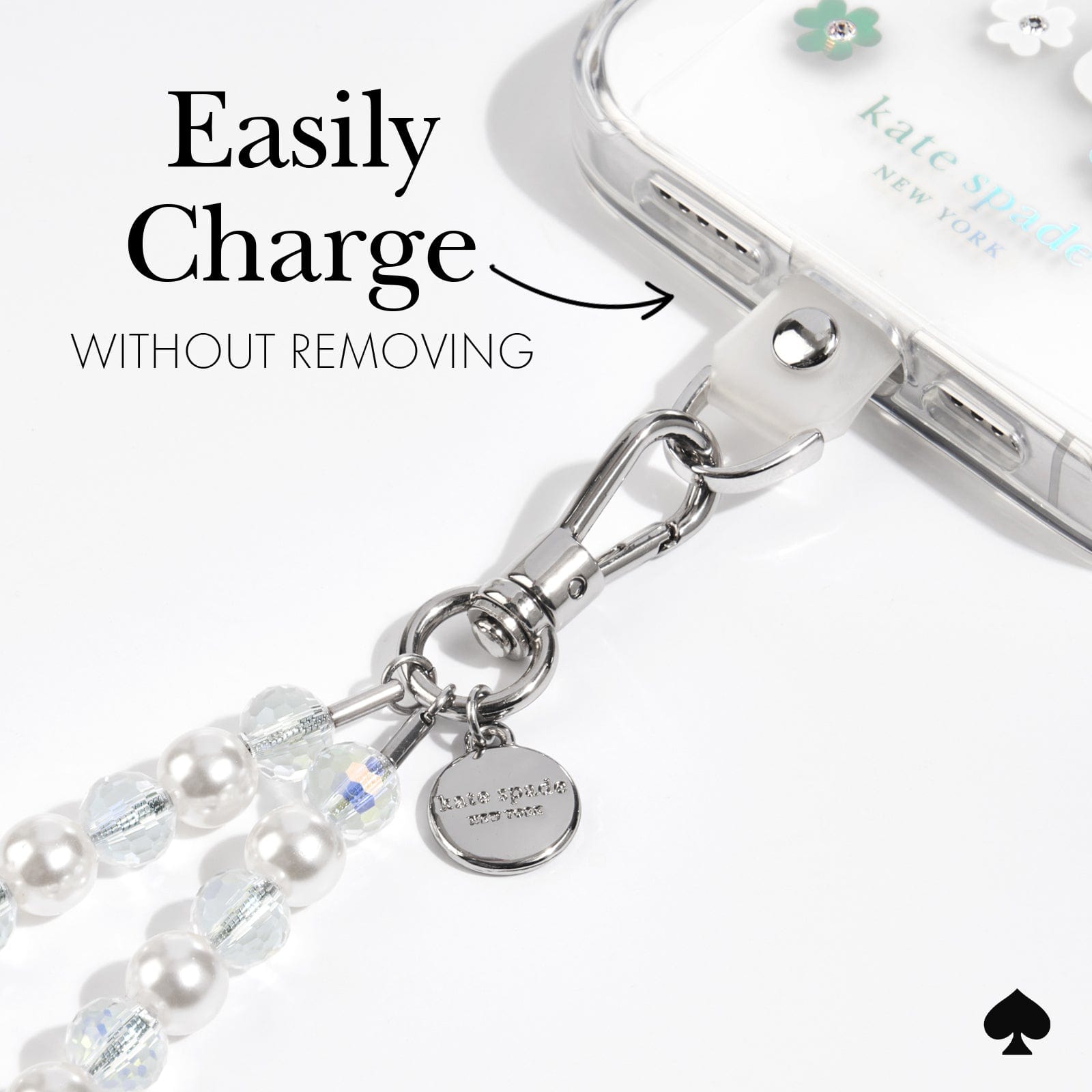 kate spade new york Rock Candy Phone Charm