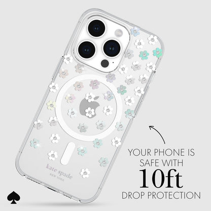 kate spade new york Scattered Flowers MagSafe - iPhone 15 Pro