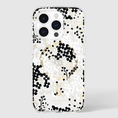 Multi Floral Black and White