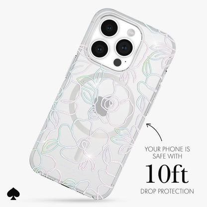 kate spade new york Modern Floral MagSafe - iPhone 15 Pro