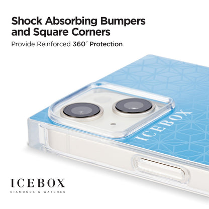 Icebox Facet Blue Gold (MagSafe) - iPhone 14 Plus