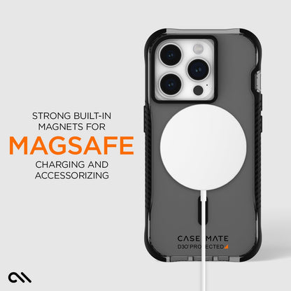 Tough Grip D3O® Black MagSafe - iPhone 15 Pro