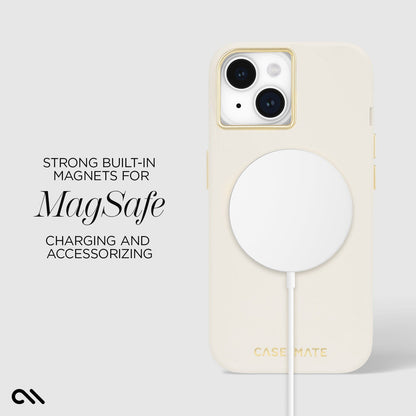 Silicone Beige MagSafe - iPhone 15 / 14 / 13