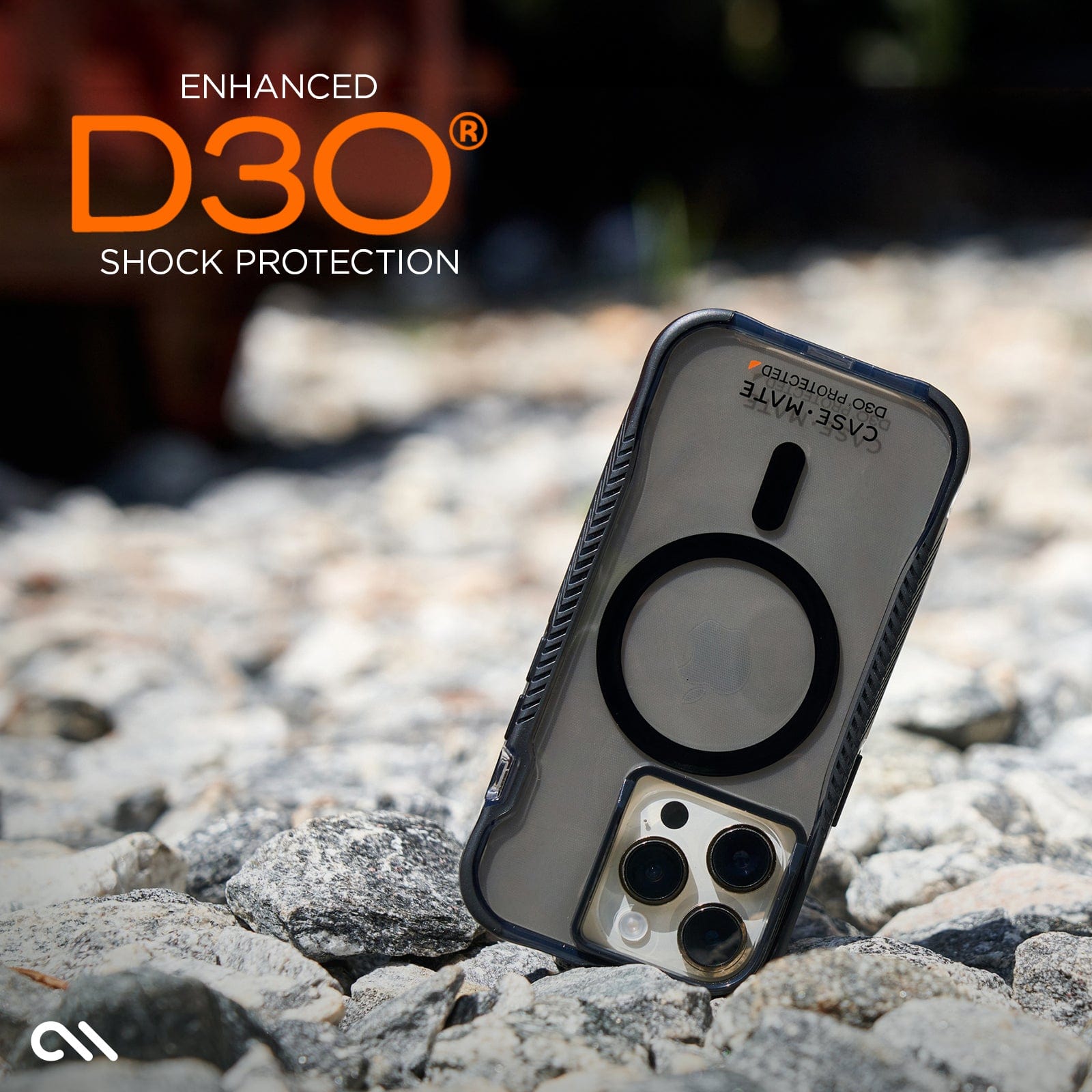 Tough Grip D3O® Black MagSafe - iPhone 15 Pro Max