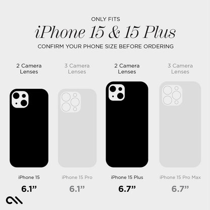 Glass Camera Lens Protector - iPhone 15 / 15 Plus