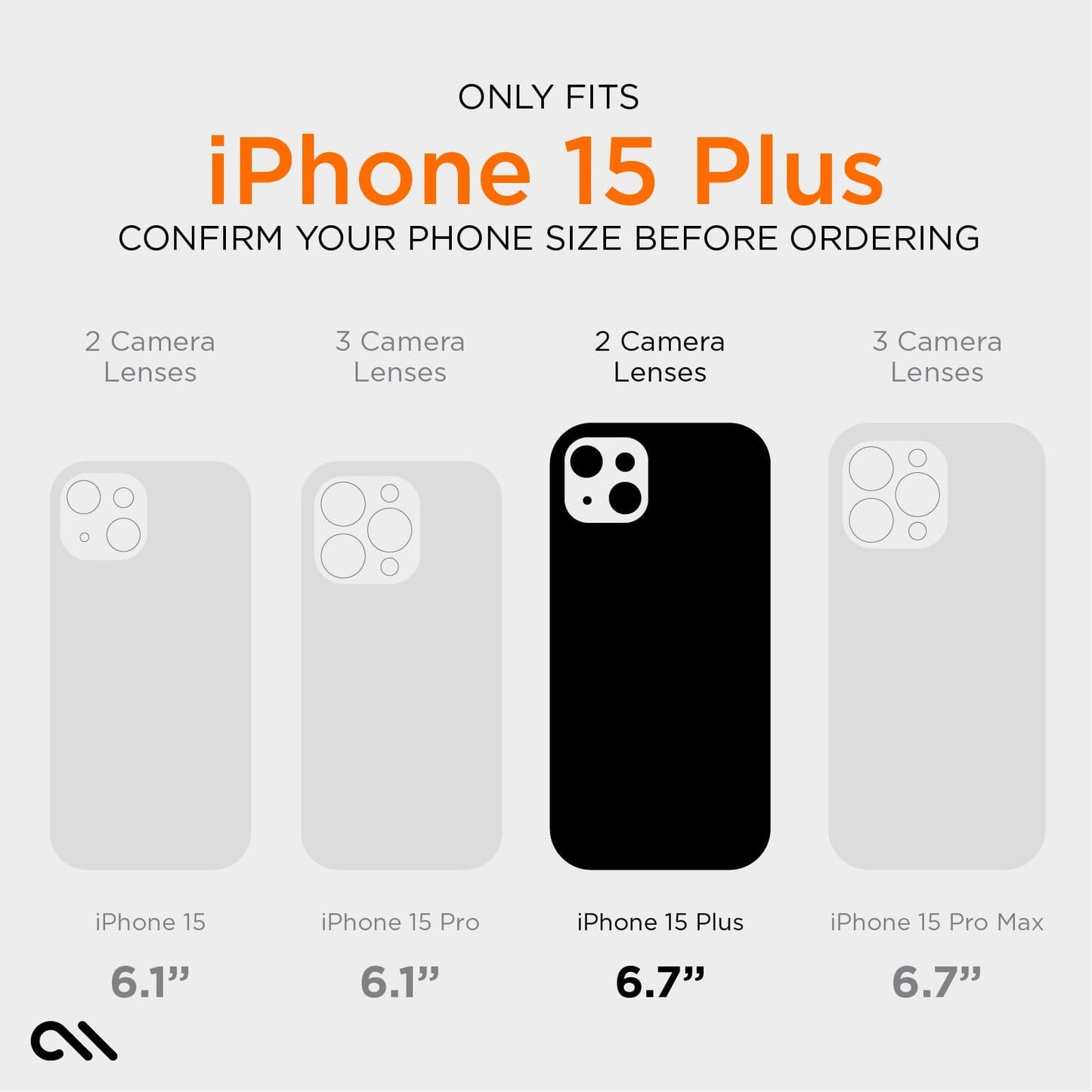 Tough D3O® Clear - iPhone 15 Plus