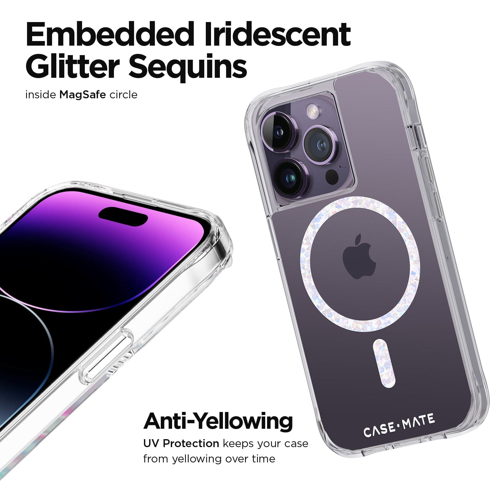 Clear Twinkle Diamond (MagSafe) - iPhone 14 Pro