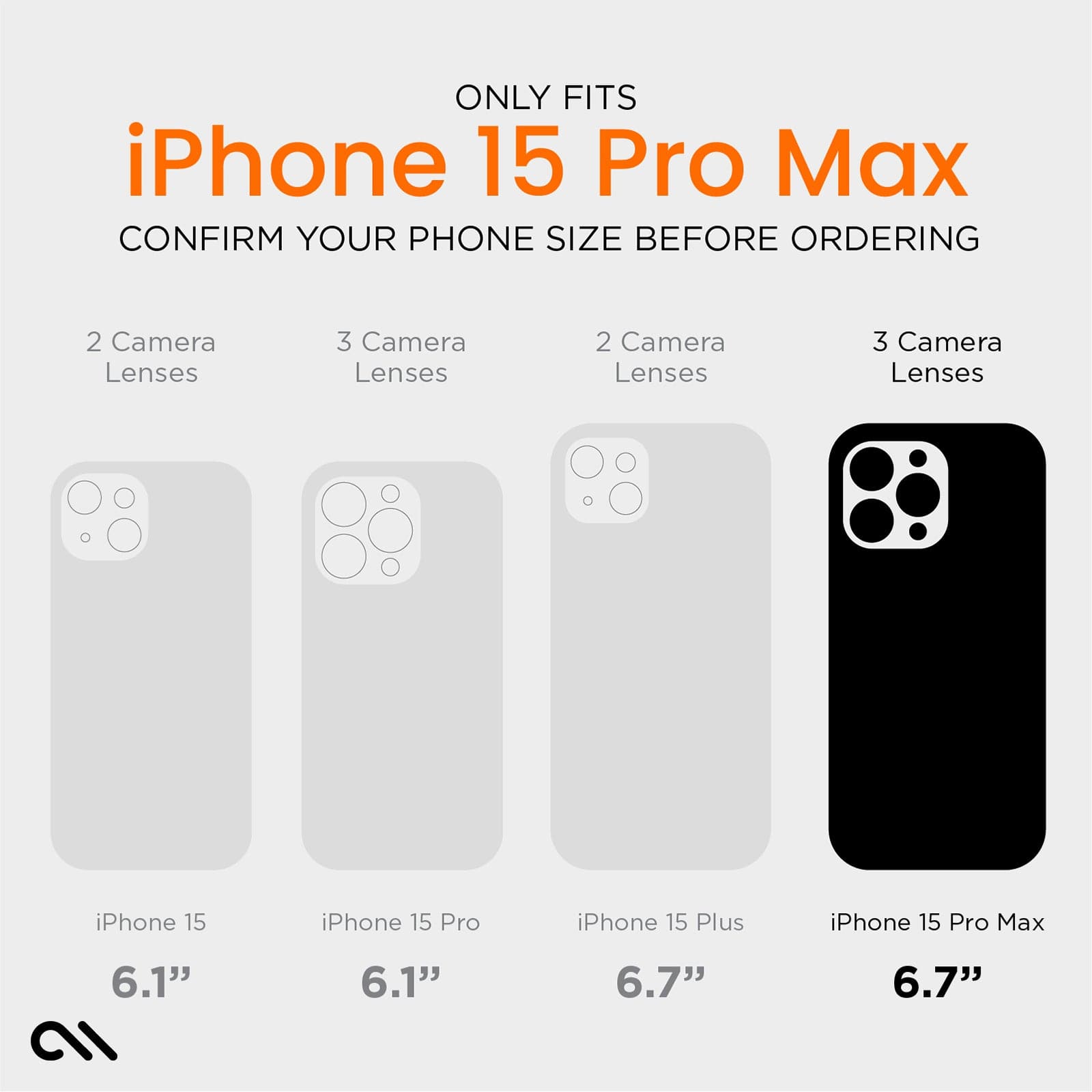 Tough D3O® Clear MagSafe - iPhone 15 Pro Max