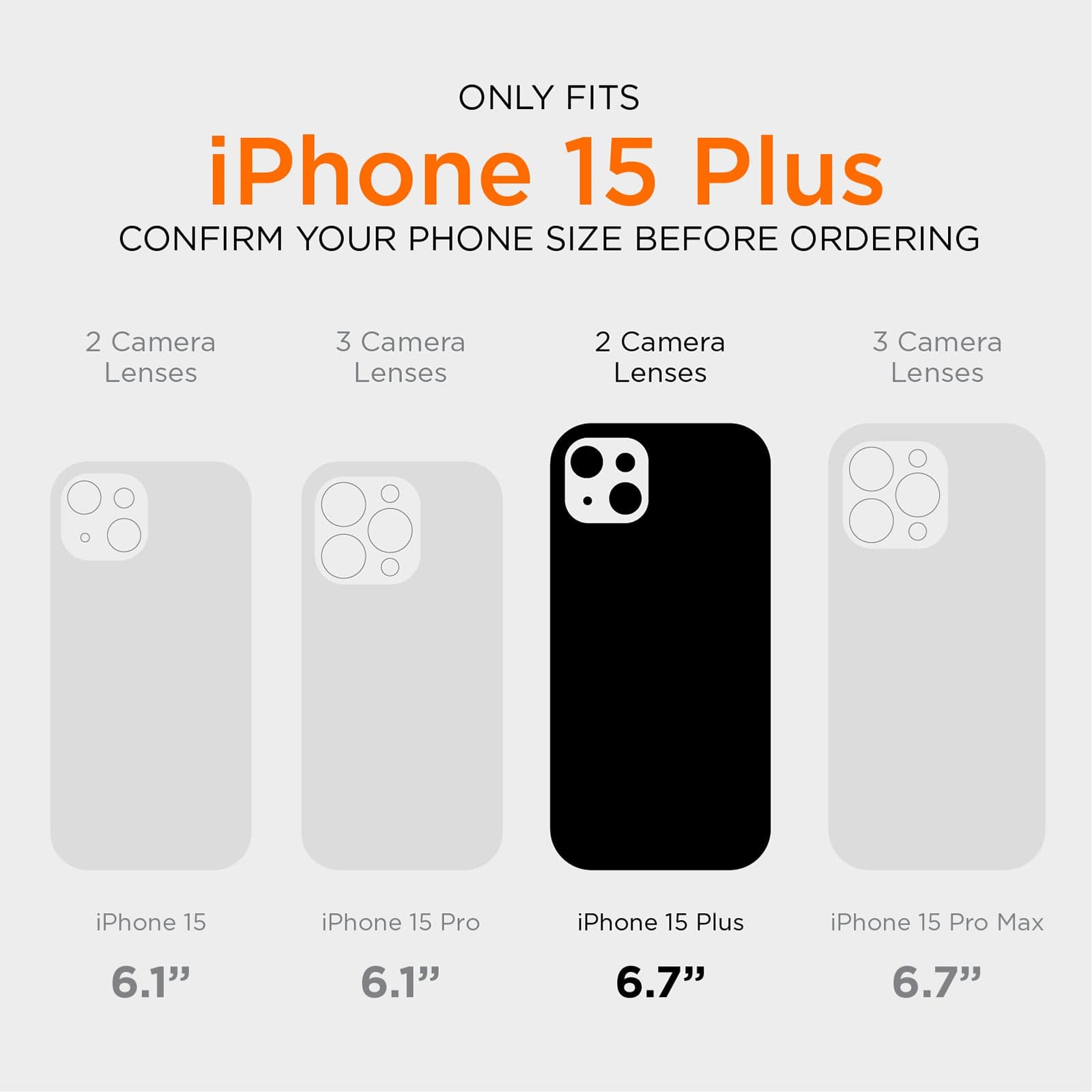 Tough D3O® Clear MagSafe - iPhone 15 Plus