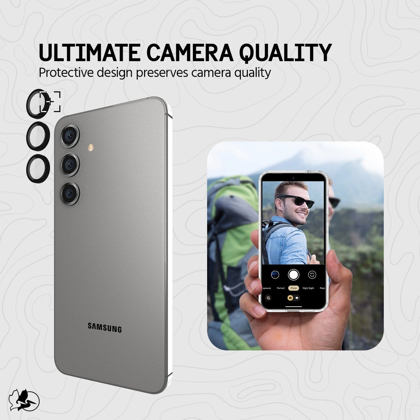 Pelican Camera Lens Protector - Galaxy S24+