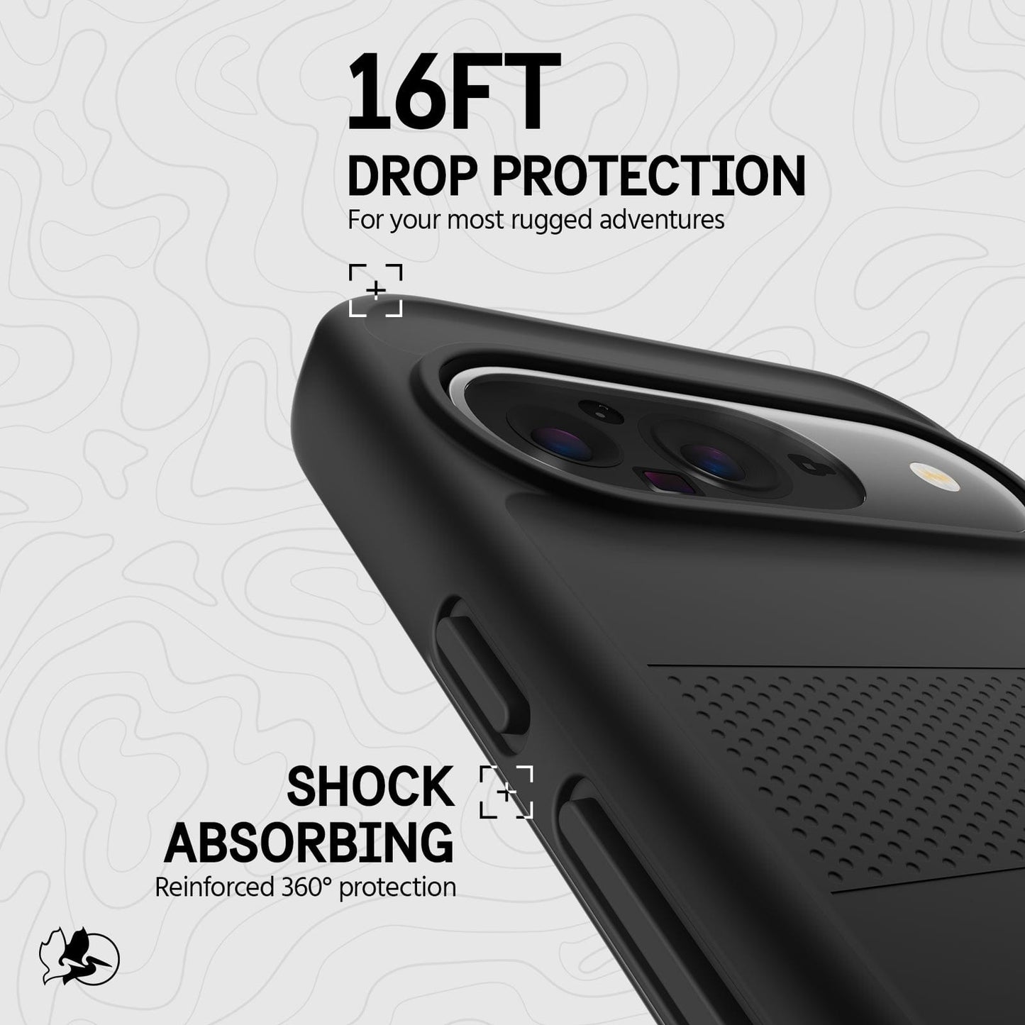 Pelican Protector (Black) - Pixel 9 / 9 Pro