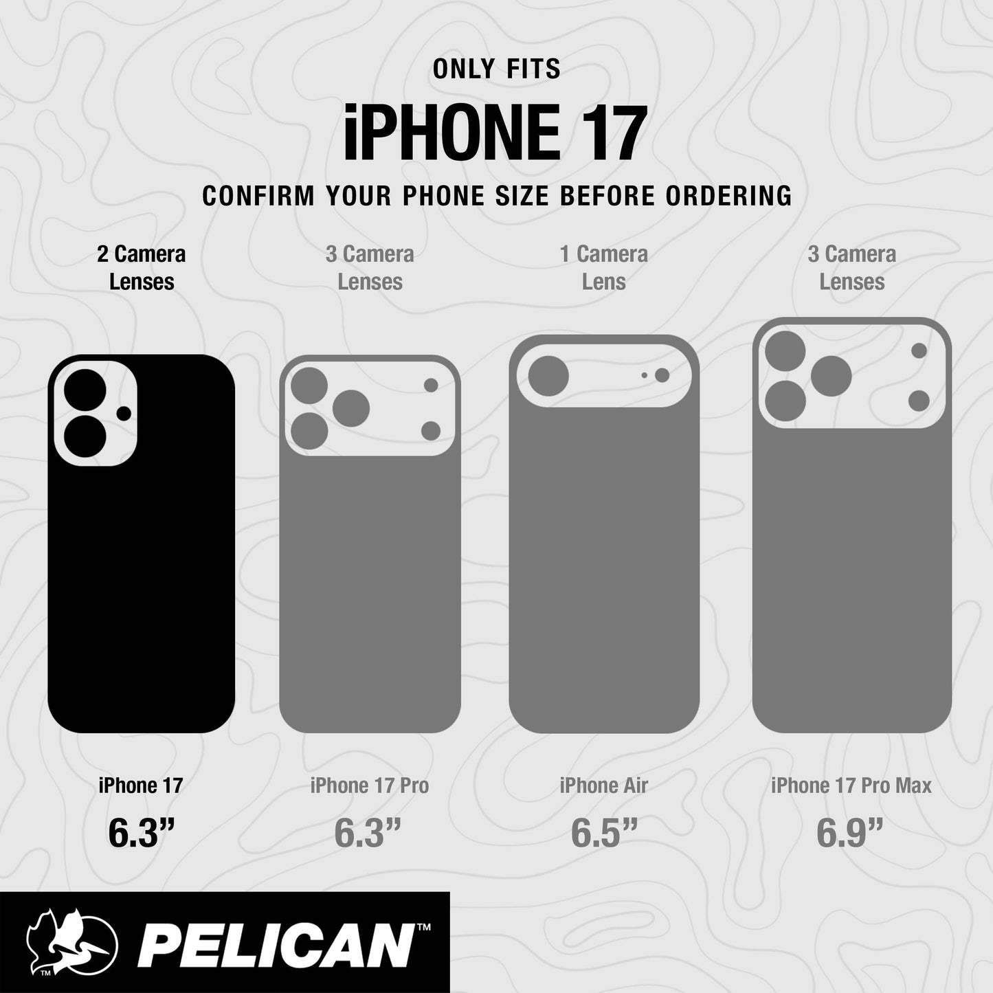 Pelican Protector Black MagSafe - iPhone 17