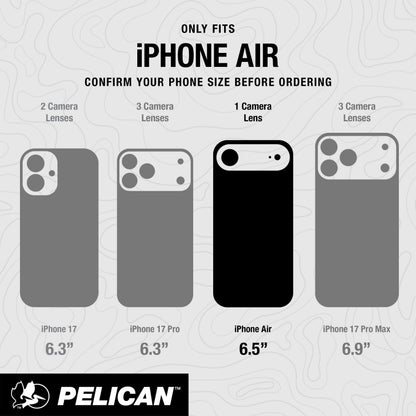 Pelican Voyager Black MagSafe - iPhone Air