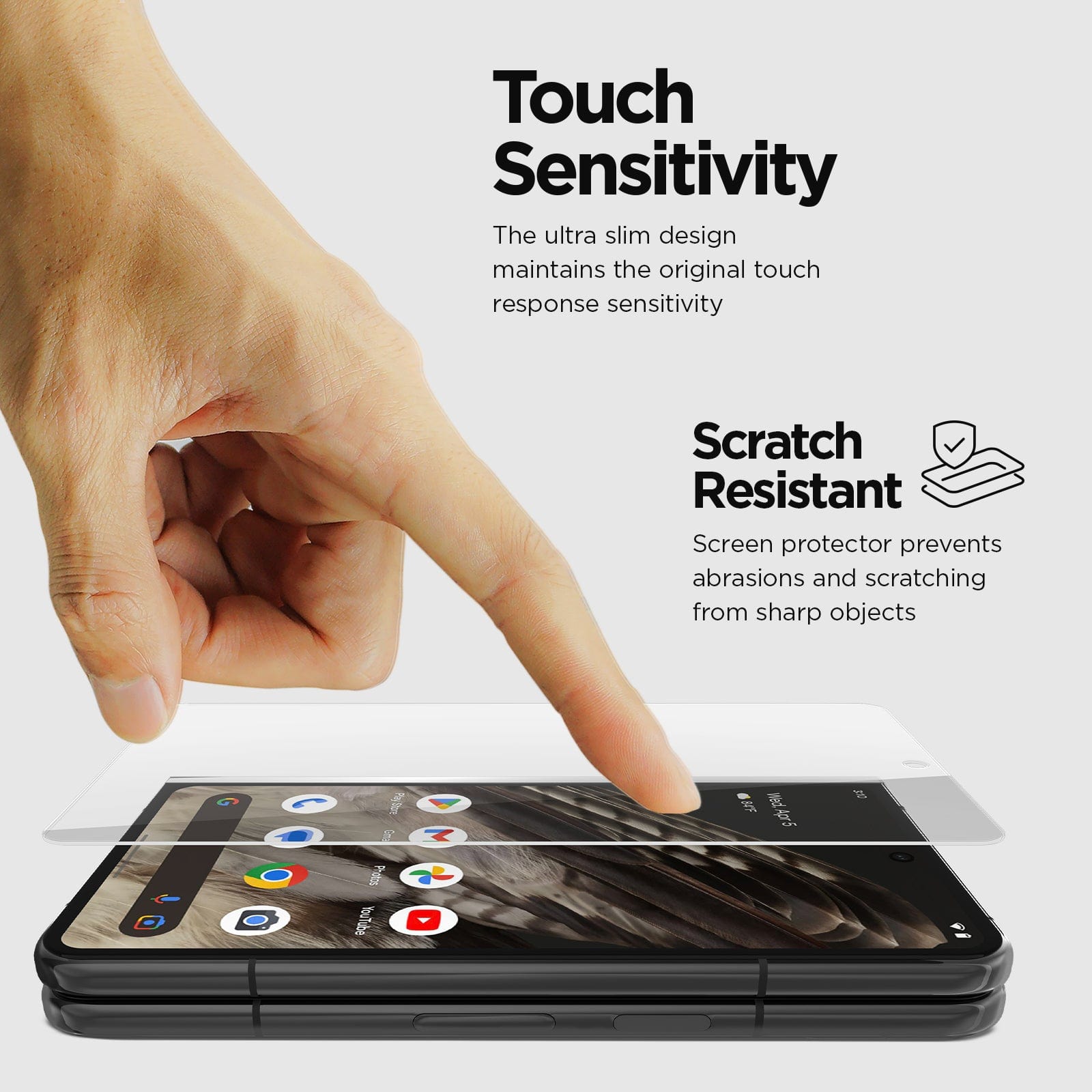 Glass Screen Protector - Google Pixel Fold