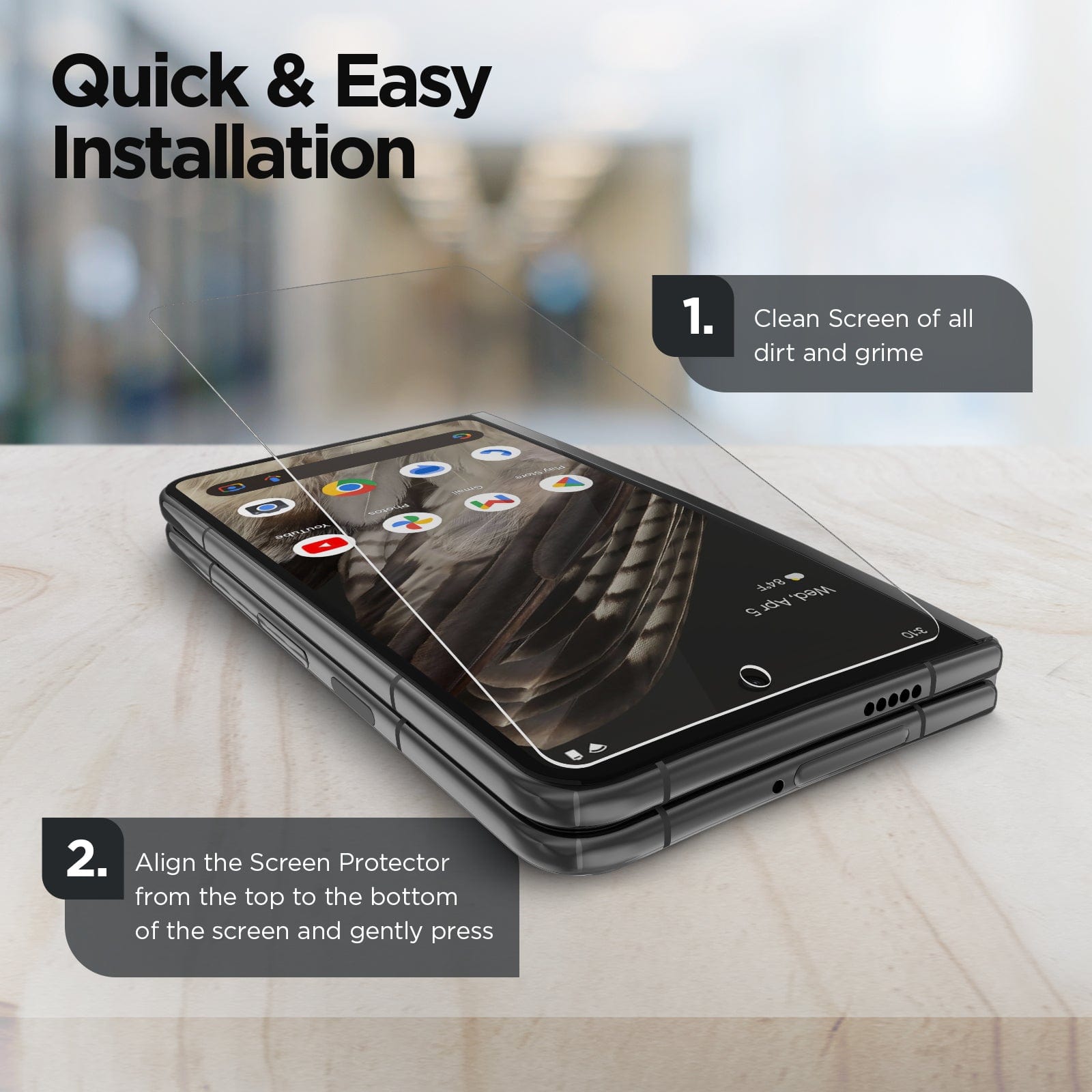 Glass Screen Protector - Google Pixel Fold