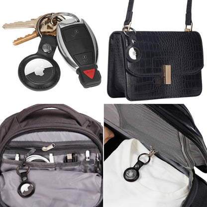 Keychain AirTag Case (Black) - AirTag Case