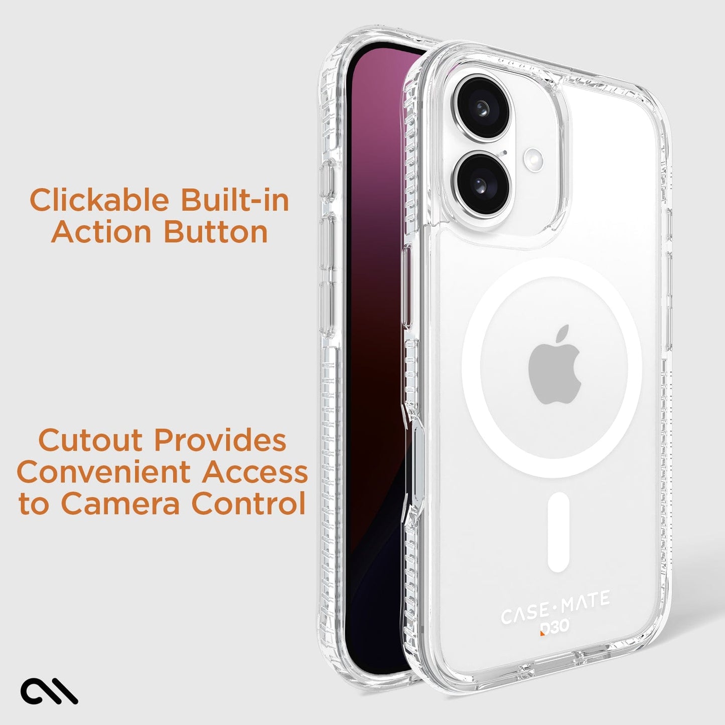 Tough D3O® Clear MagSafe - iPhone 16