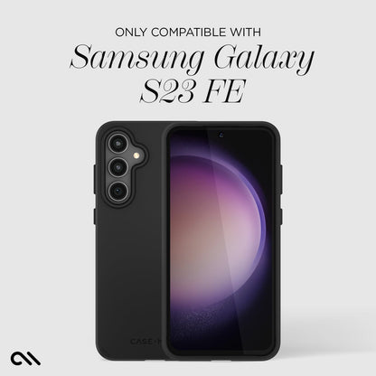 Tough Black Case + Screen Protector - Galaxy S23 FE