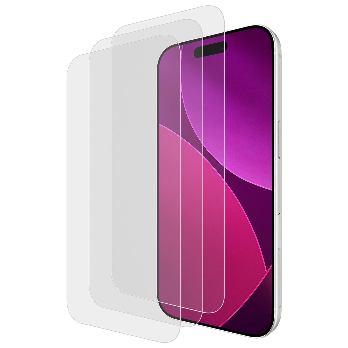 Easy Apply Glass Screen Protector 3 Pack - iPhone 17